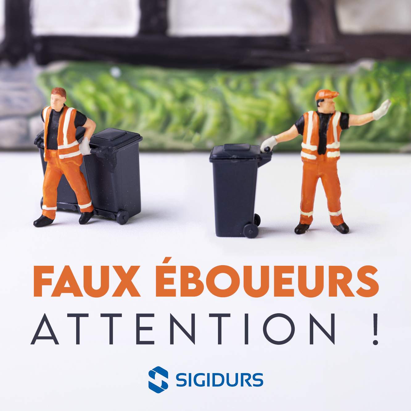 Attention aux faux éboueurs